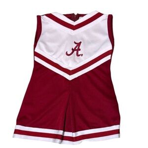 Alabama Crimson Tide Toddler Cheer Dress Size 2T Little King Roll Tide
